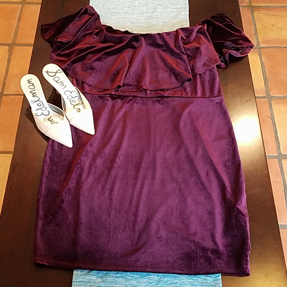Forever 21 Velour Dress